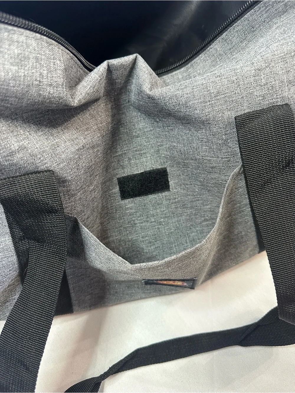 Dickies Gray Travel Duffel with Black Straps